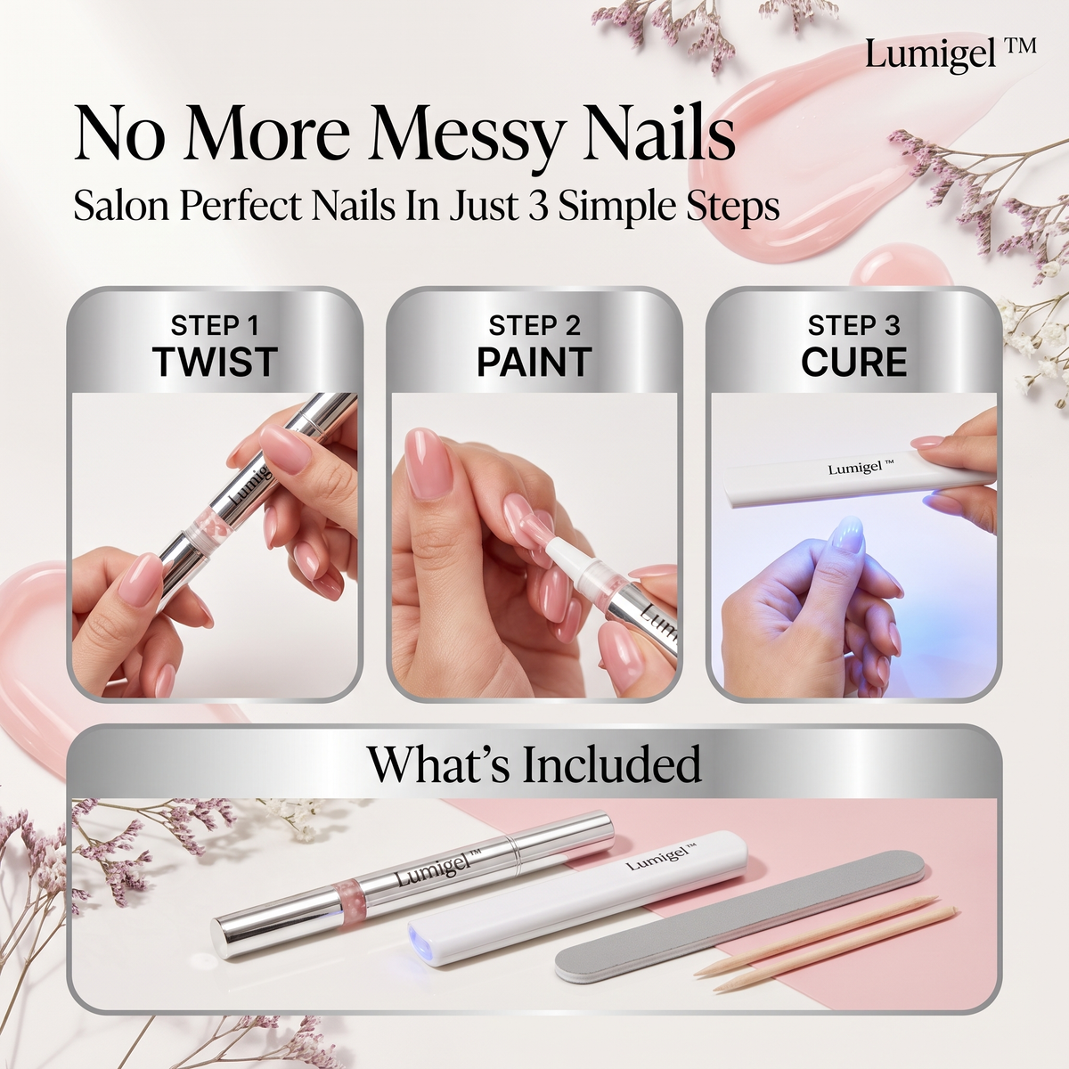 Lumigel™ Pocket Salon Set